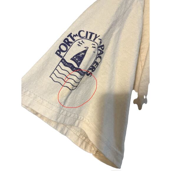 Vintage Georgia Red Clay Crewneck T-Shirt Hanes Heavyweight XL - Picture 4 of 7